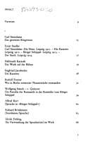 Tapa de Carl Sternheim, Materialienbuch