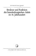 Tapa de Struktur und Funktion des brandenburgischen Adels im 16. Jahrhundert