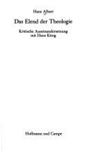 Tapa de Das Elend der Theologie