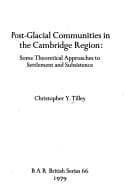 Tapa de Post-glacial communities in the Cambridge region