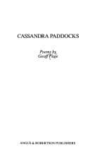 Tapa de Cassandra paddocks