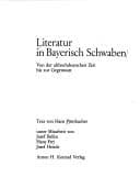 Tapa de Literatur in Bayerisch Schwaben