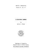 Tapa de A Kalkatungu grammar