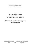 Tapa de La création chez Paul Klee