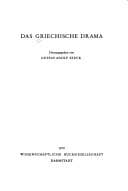 Tapa de Das Griechische Drama