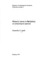 Tapa de Historic towns in Berkshire