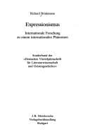 Tapa de Expressionismus