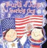 Tapa de Fourth of July, Sparkly Sky (Sparkle 'n' Twinkle)