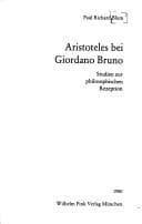 Tapa de Aristoteles bei Giordano Bruno