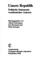 Tapa de Unsere Republik