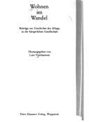 Tapa de Wohnen im Wandel