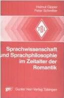 Tapa de Sprachwissenschaft und Sprachphilosophie im Zeitalter der Romantik