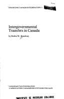Tapa de Intergovernmental transfers in Canada