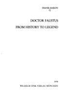 Tapa de Doctor Faustus