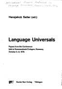 Tapa de Language universals