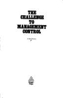 Tapa de The challenge to management control