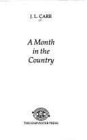 Tapa de A month in the country