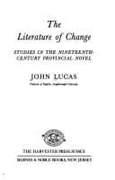 Tapa de The literature of change