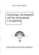 Tapa de Technology, development, and the environment