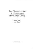 Tapa de Rare Afro-Americana