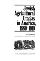 Tapa de Jewish agricultural utopias in America, 1880-1910
