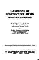Tapa de Handbook of nonpoint pollution