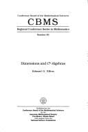 Tapa de Dimensions and C*-algebras