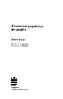 Tapa de Theoretical population geography