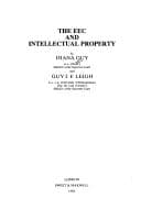Tapa de The EEC and intellectual property