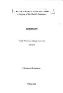 Tapa de Clemens Brentano