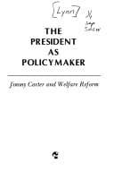 Tapa de The President as policymaker
