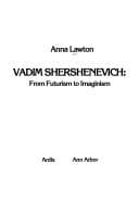 Tapa de Vadim Shershenevich, from futurism to imaginism