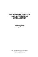 Tapa de The agrarian question and reformism in Latin America