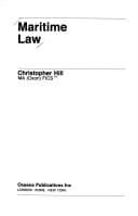 Tapa de Maritime law