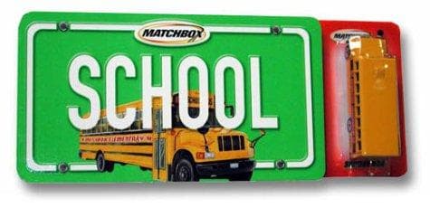 Tapa de School (with school bus) (Matchbox) (Matchbox Books)