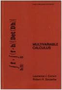 Tapa de Multivariable calculus