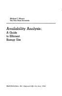 Tapa de Availability analysis