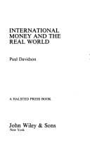 Tapa de International money and the real world