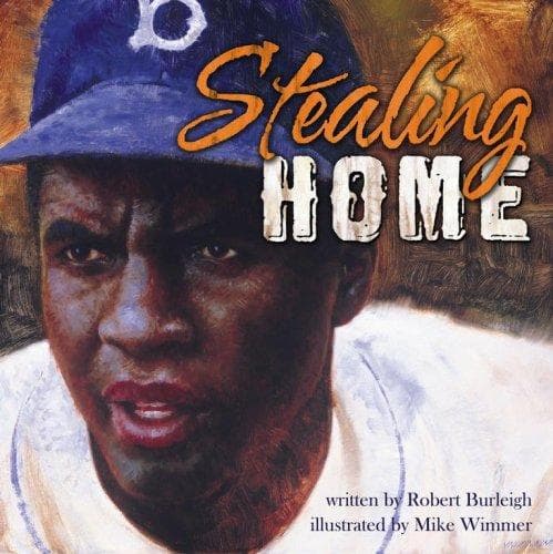 Tapa de Stealing Home: Jackie Robinson