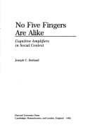 Tapa de No five fingers are alike