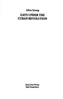 Tapa de Gays under the Cuban Revolution