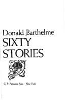 Tapa de Sixty stories