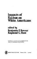 Tapa de Impacts of racism on white Americans