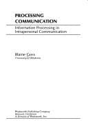Tapa de Processing communication