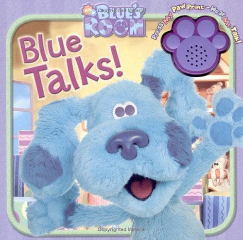 Tapa de Blue Talks! (Blue's Clues)