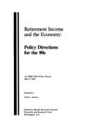 Tapa de Retirement income and the economy
