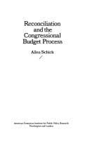 Tapa de Reconciliation and the congressional budget process
