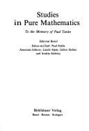 Tapa de Studies in pure mathematics