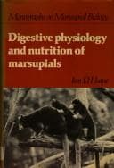 Tapa de Digestive physiology and nutrition of marsupials