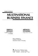 Tapa de Multinational business finance